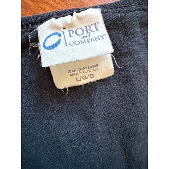 Port & Company Mens Black CB98‎ Nine Eight Motorsports Tank Top L - Picture 4 of 7